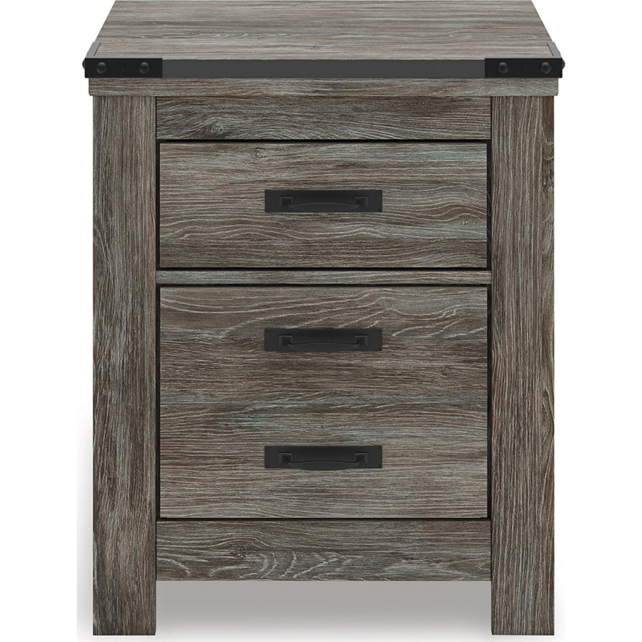 Table de chevet Frandern - Gris