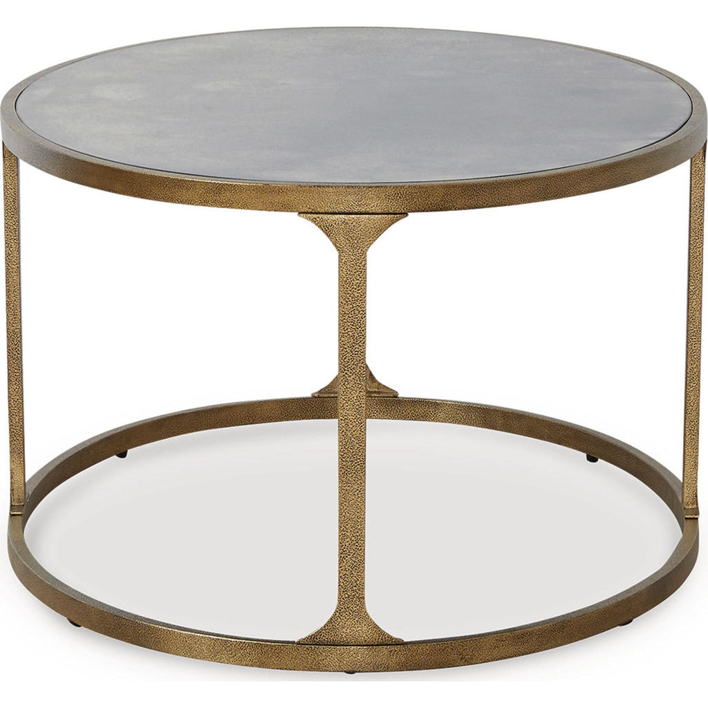 Table Basse Korajane - Or Antique