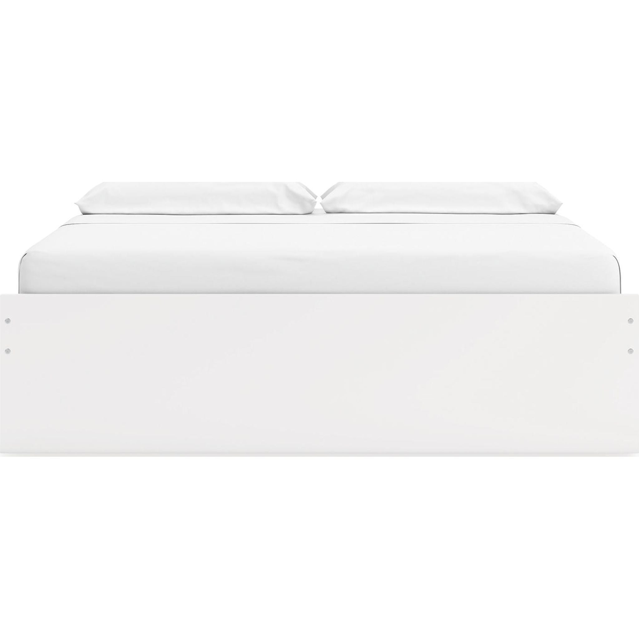 Lit de rangement Onita King - Blanc