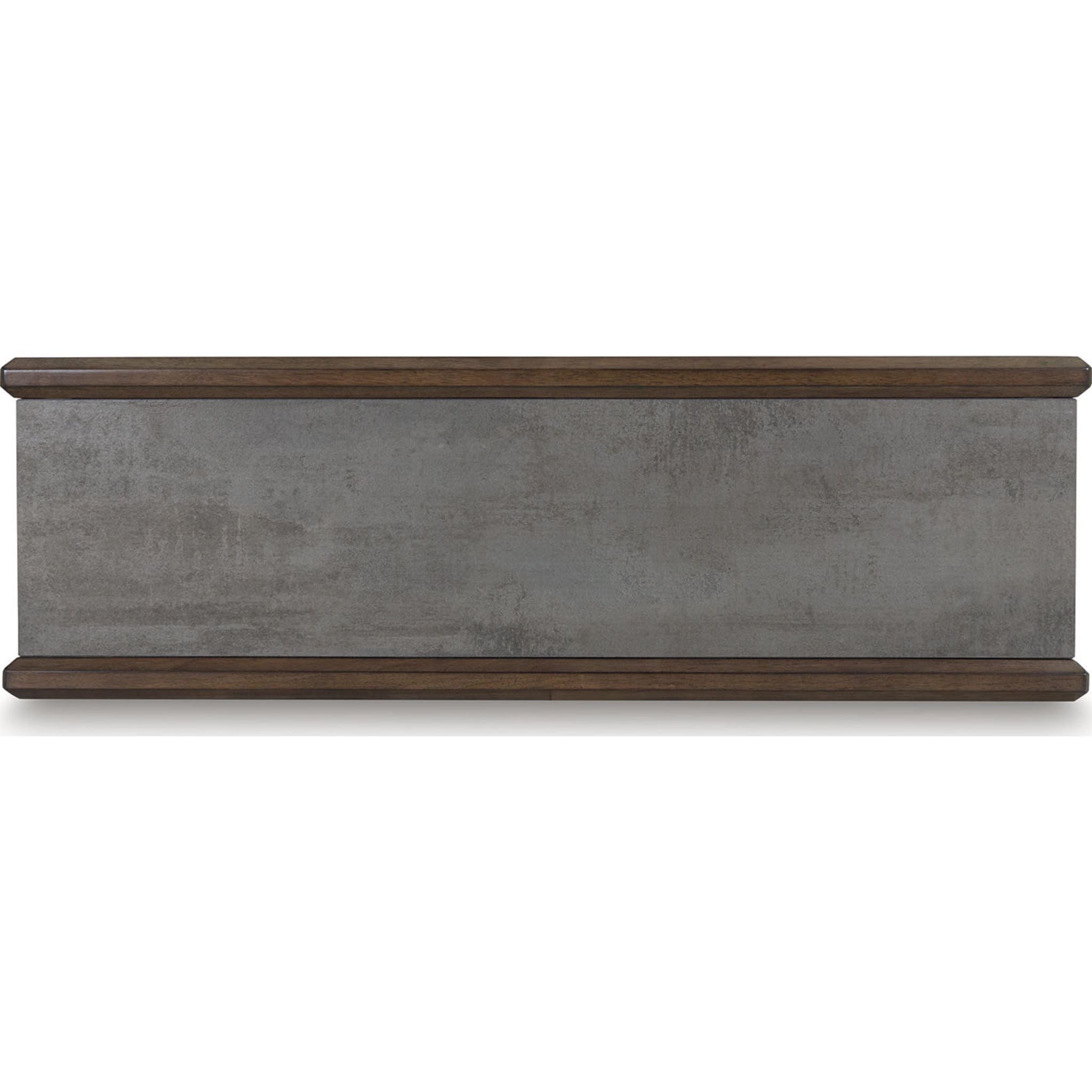 Table basse Kallenny - Marron/Gris