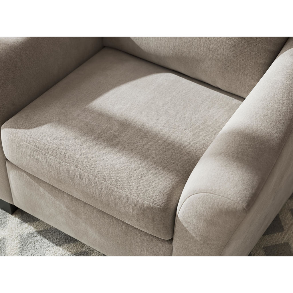 Chaise surdimensionnée Willarae - Taupe