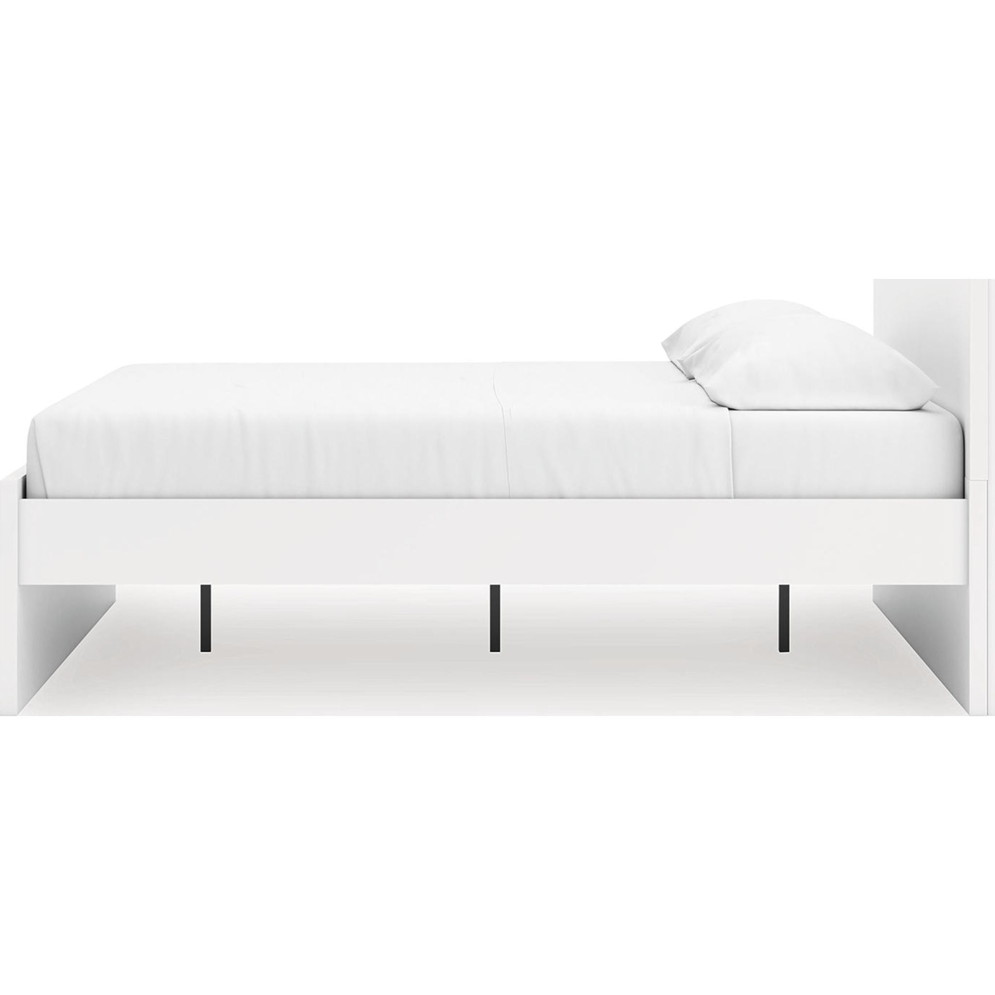 Lit plateforme Onita King - Blanc