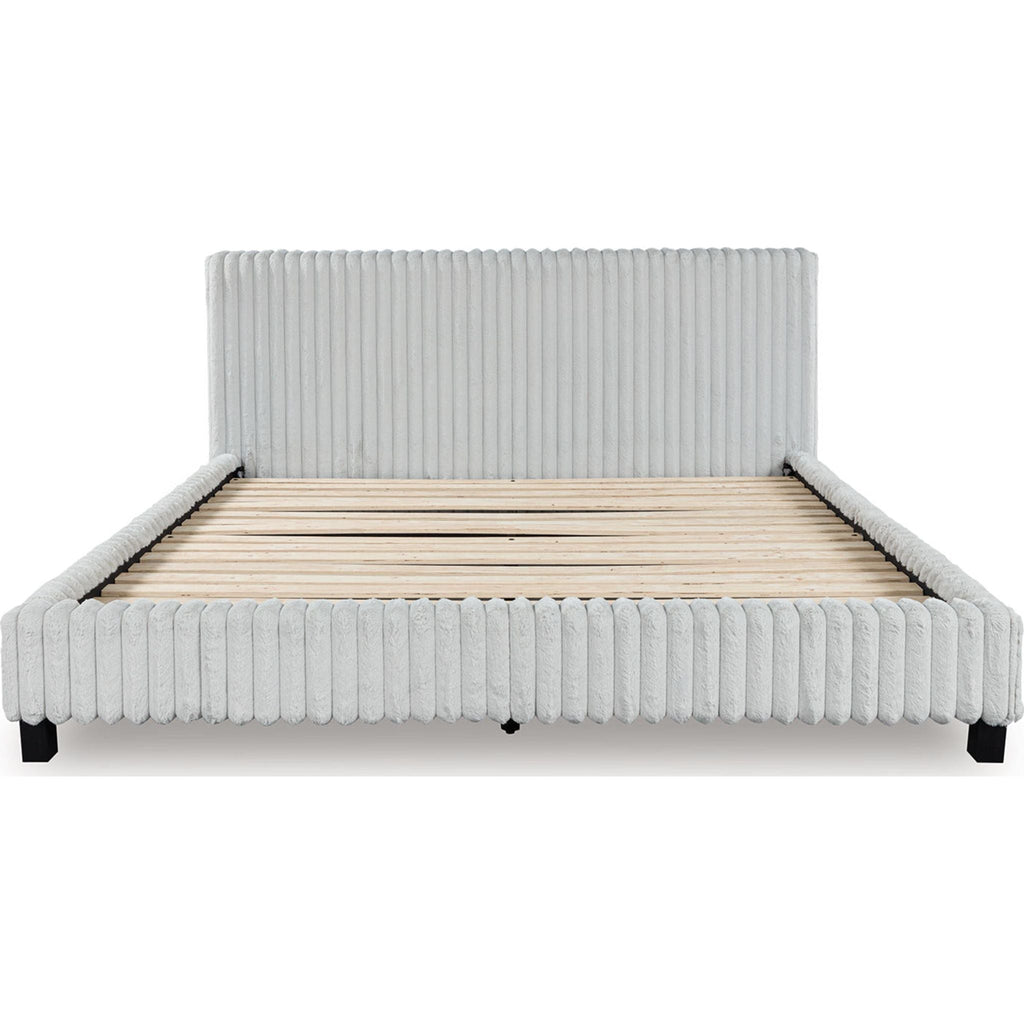 Lit rembourré Zuraleus King - Blanc