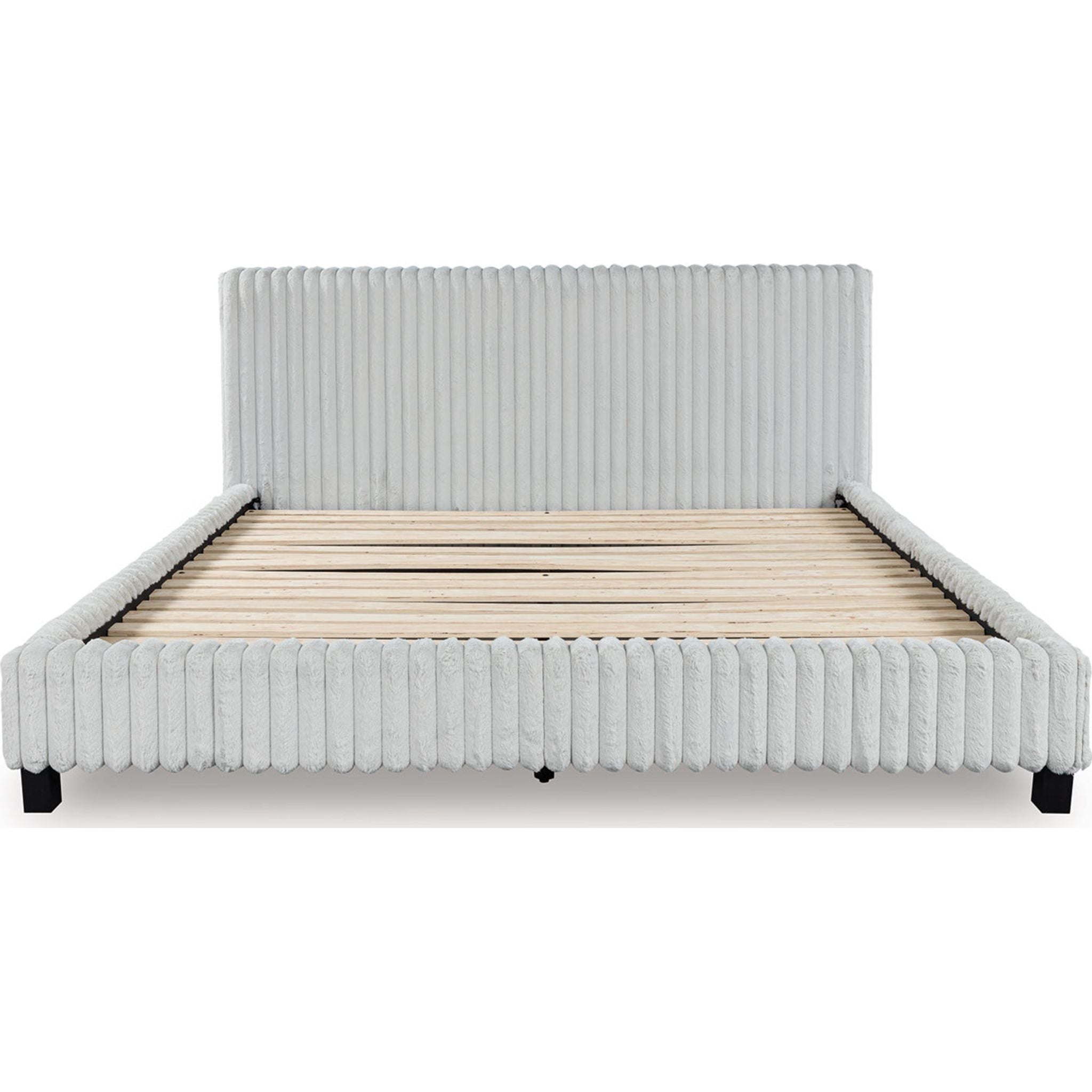 Lit rembourré Zuraleus King - Blanc