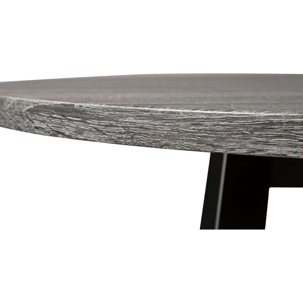 Table à manger Centiar - Gris/Noir - (D372-16)