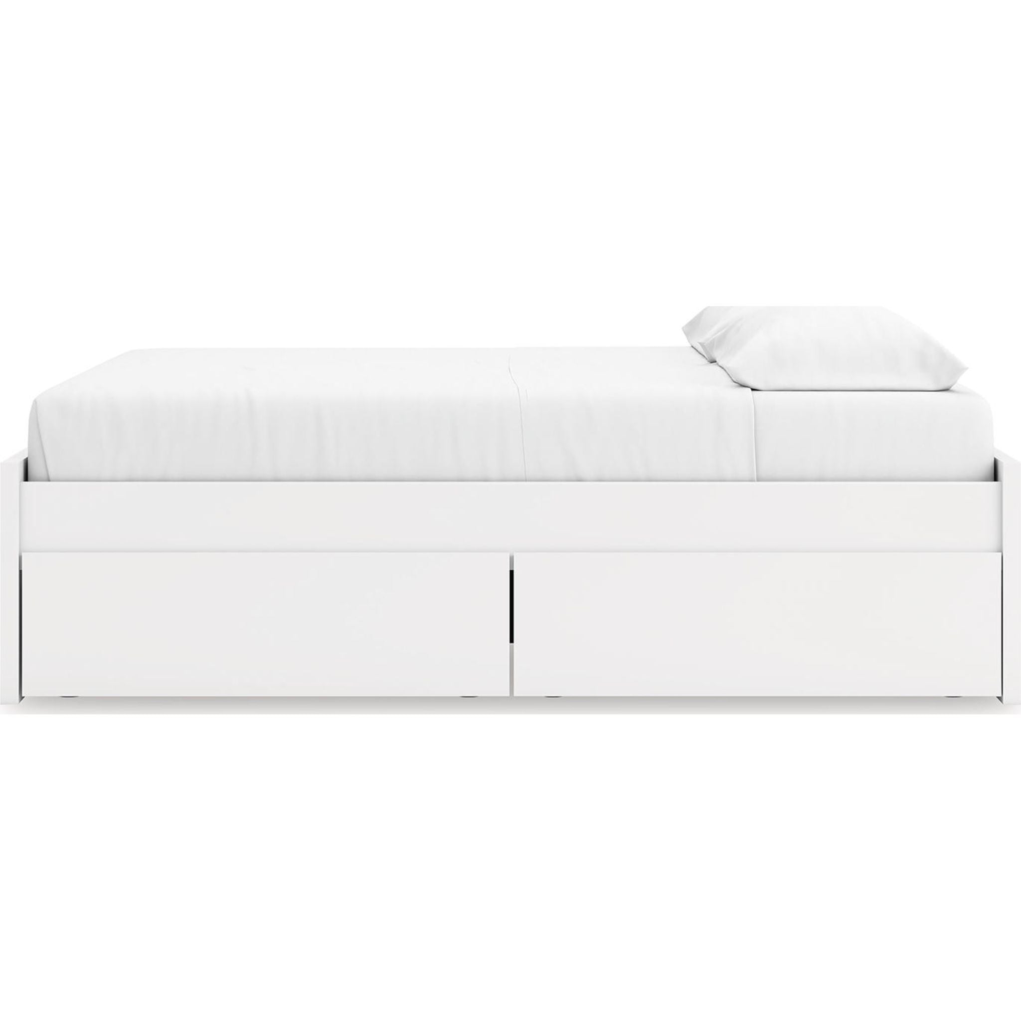 Lit de rangement Onita King - Blanc