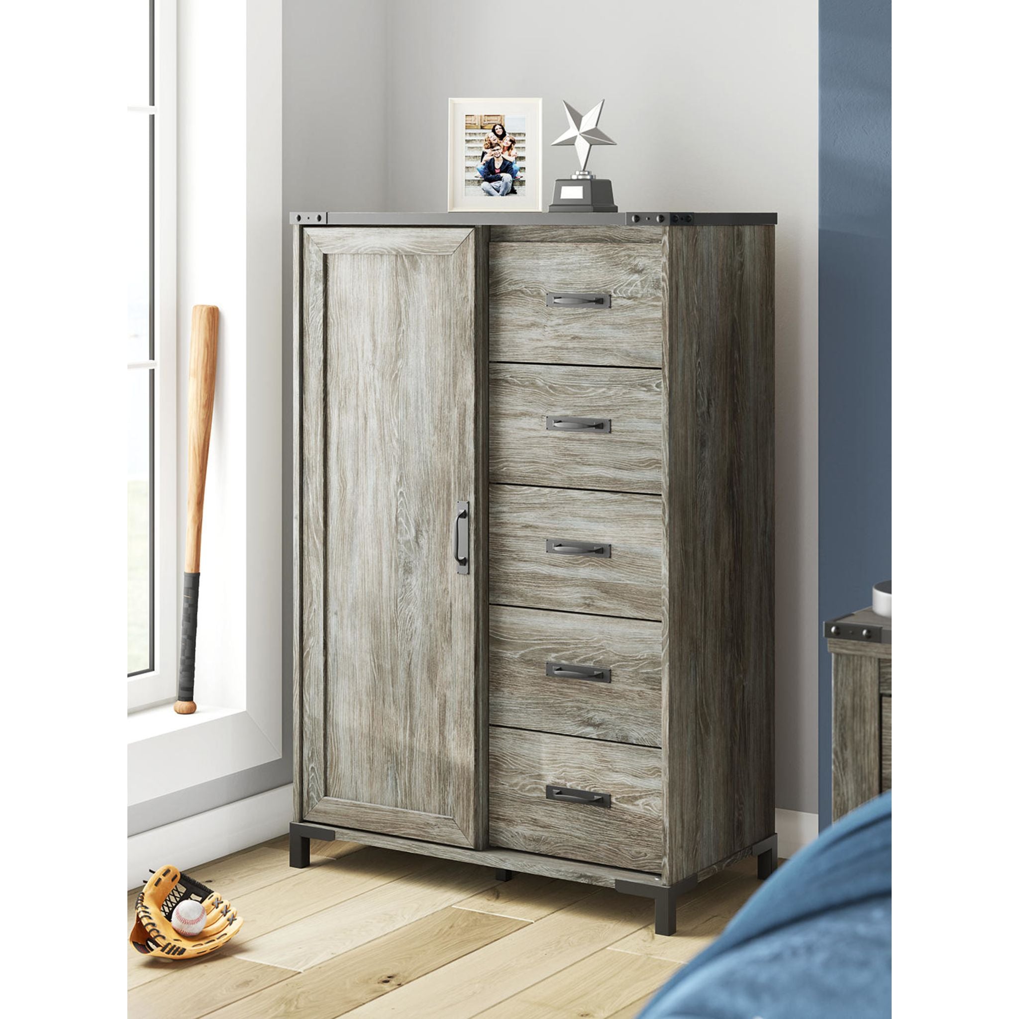 Coffre Frandern - Gris