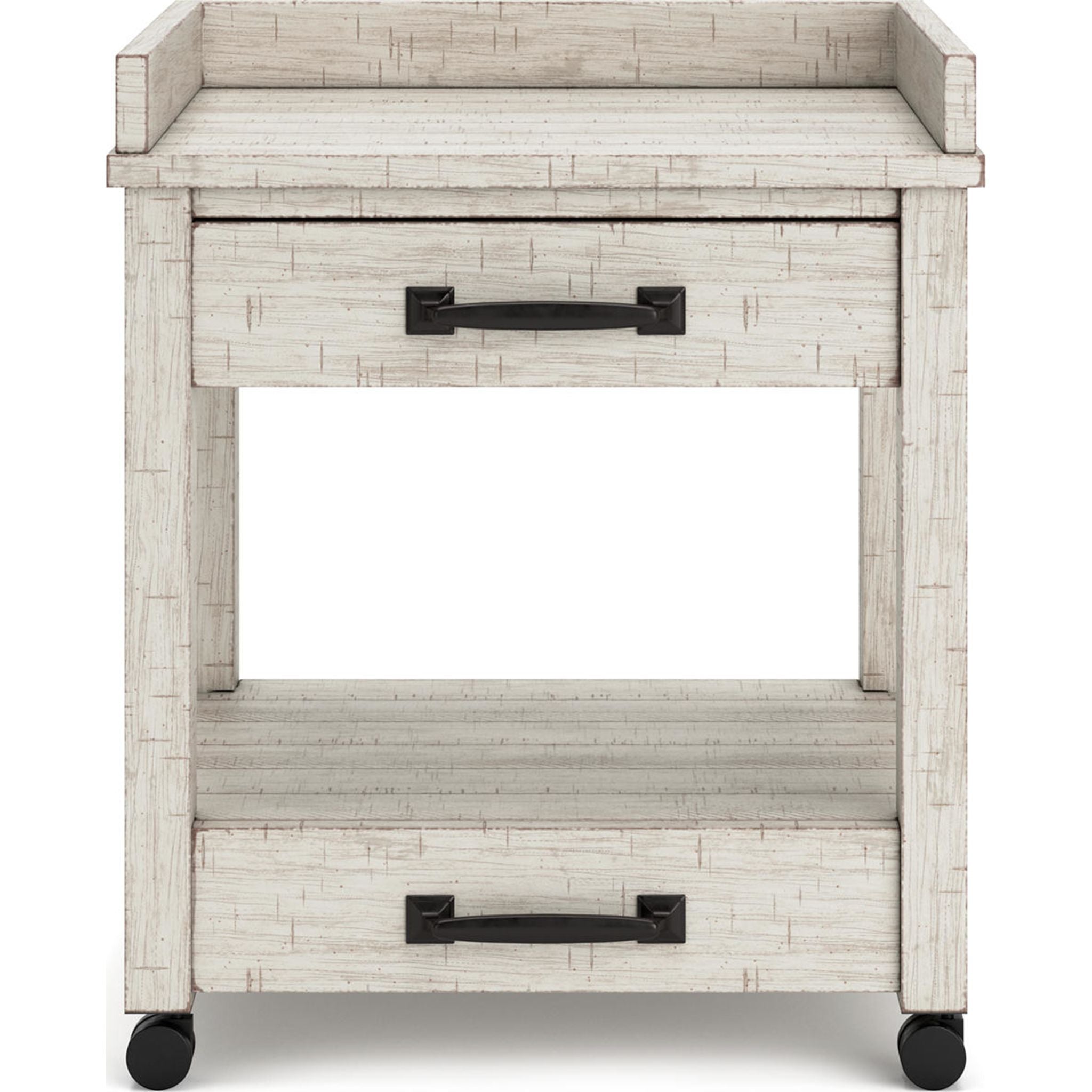 Support d'imprimante Carynhurst - Blanchi à la chaux