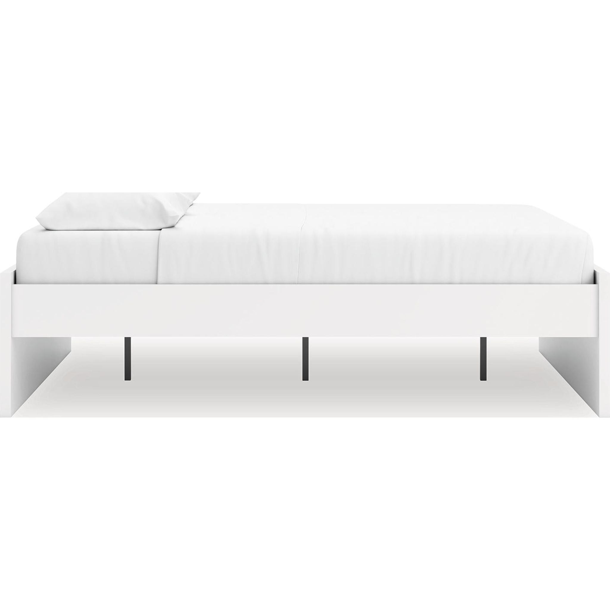 Lit plateforme Onita King - Blanc