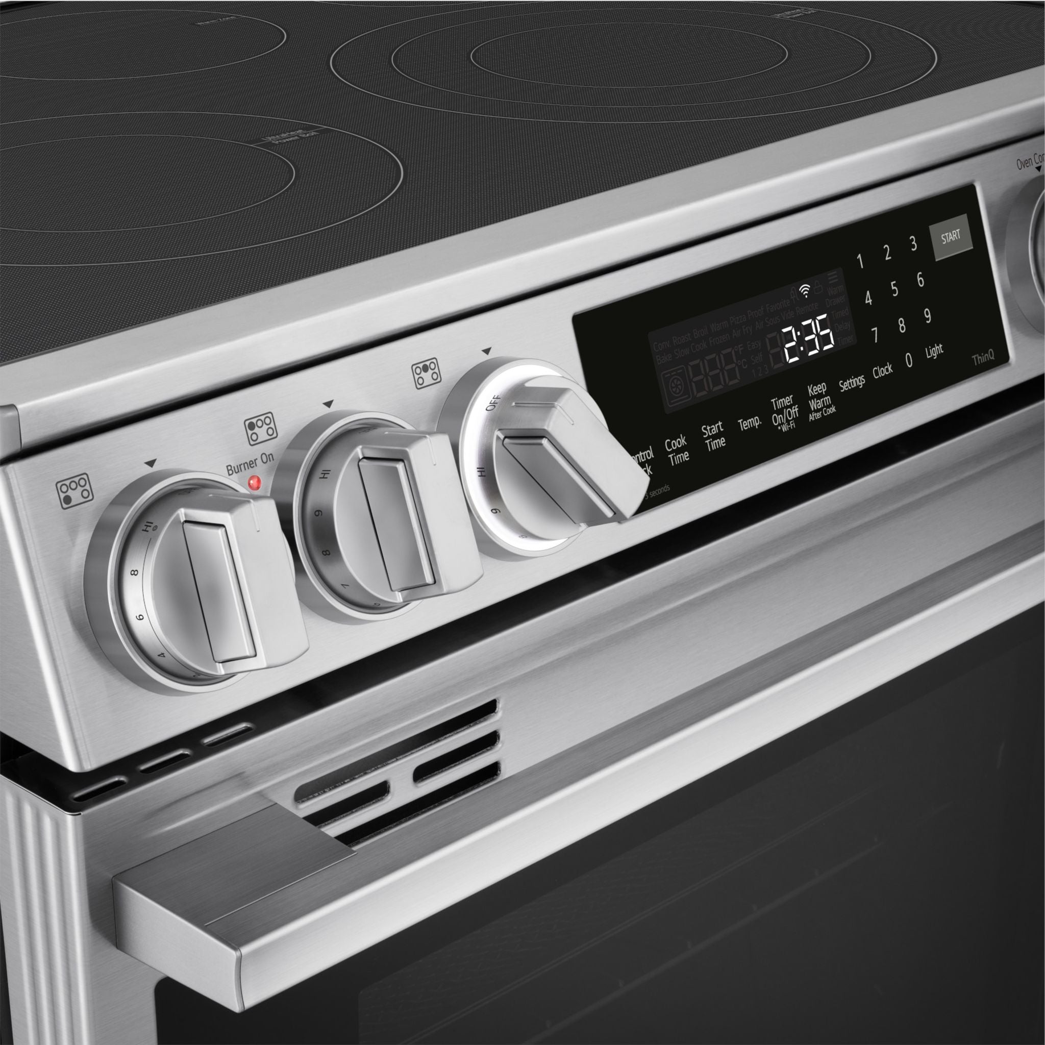 Cuisinière LG 30 Easy Clean (LSEL6337XE) - PrintProof™ Acier inoxydable