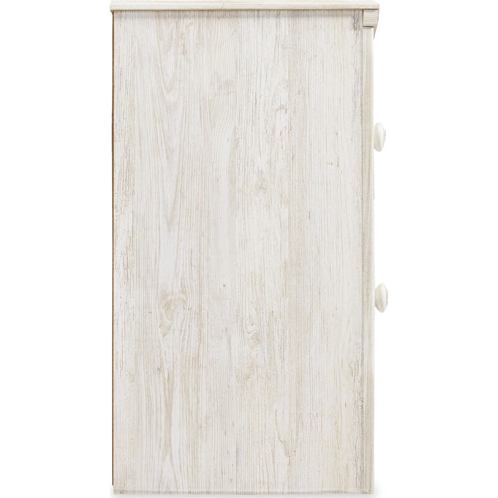 Table de chevet Paxberry - Blanc délavé