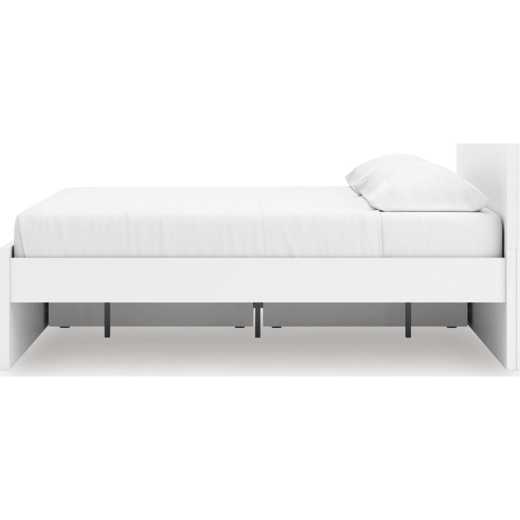 Lit de rangement Onita King - Blanc
