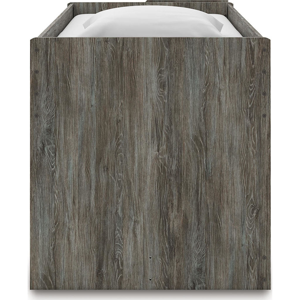 Lit mezzanine simple Frandern - Gris