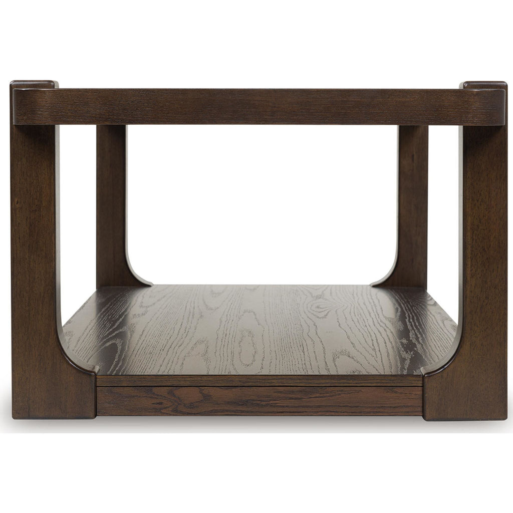 Table basse Breckington - Marron foncé