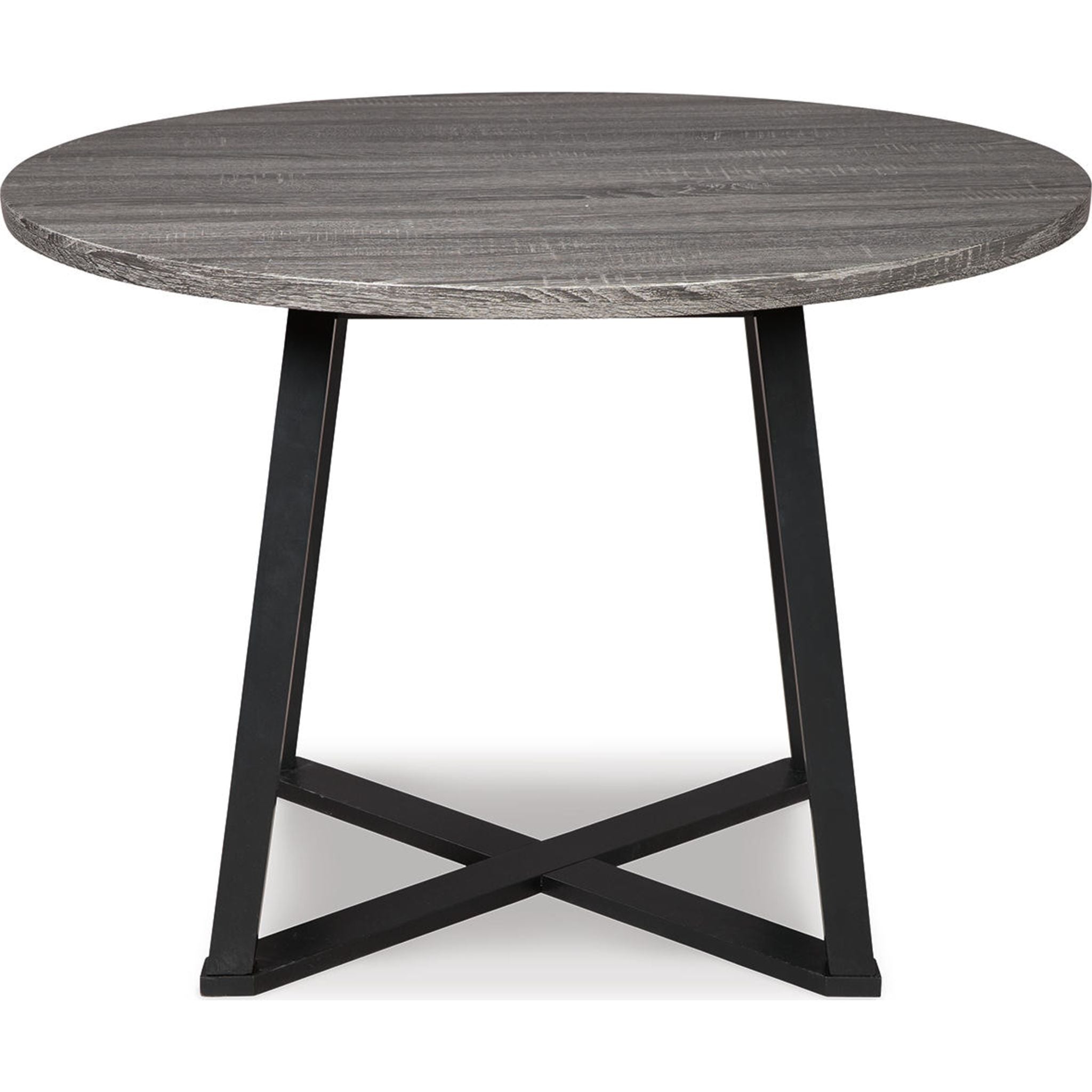 Table à manger Centiar - Gris/Noir - (D372-16)