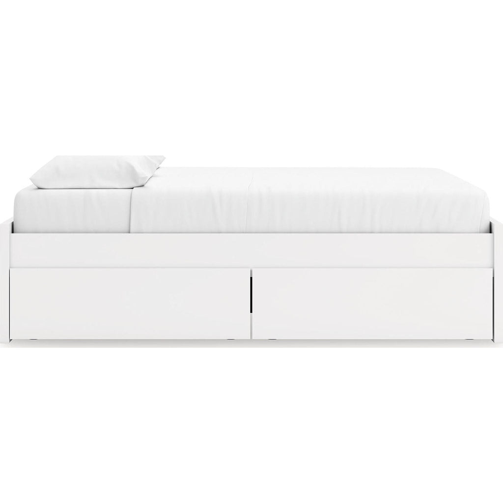 Lit de rangement Onita King - Blanc