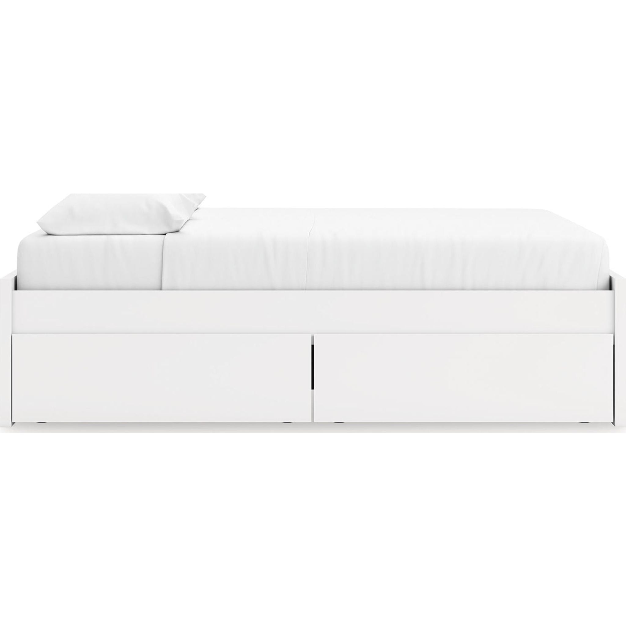 Lit de rangement Onita King - Blanc