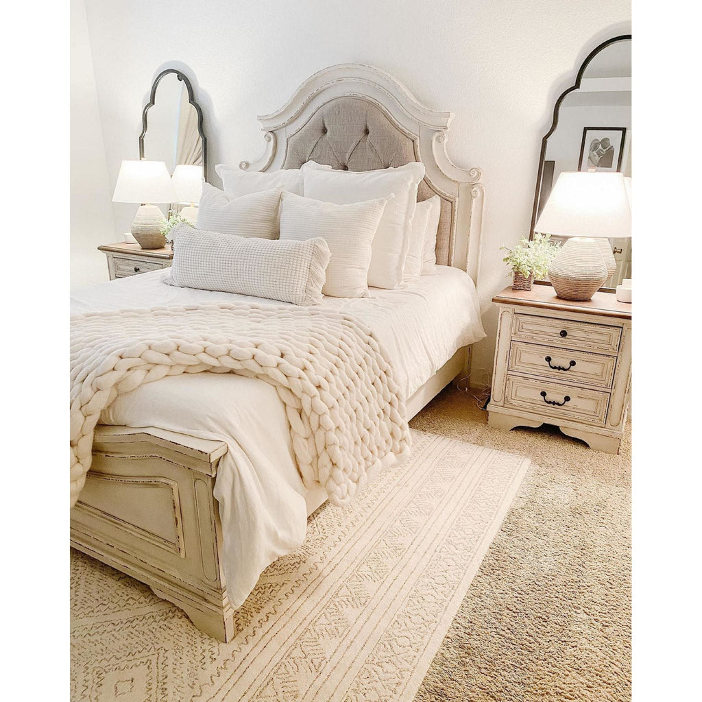 Table de chevet Realyn - Blanc