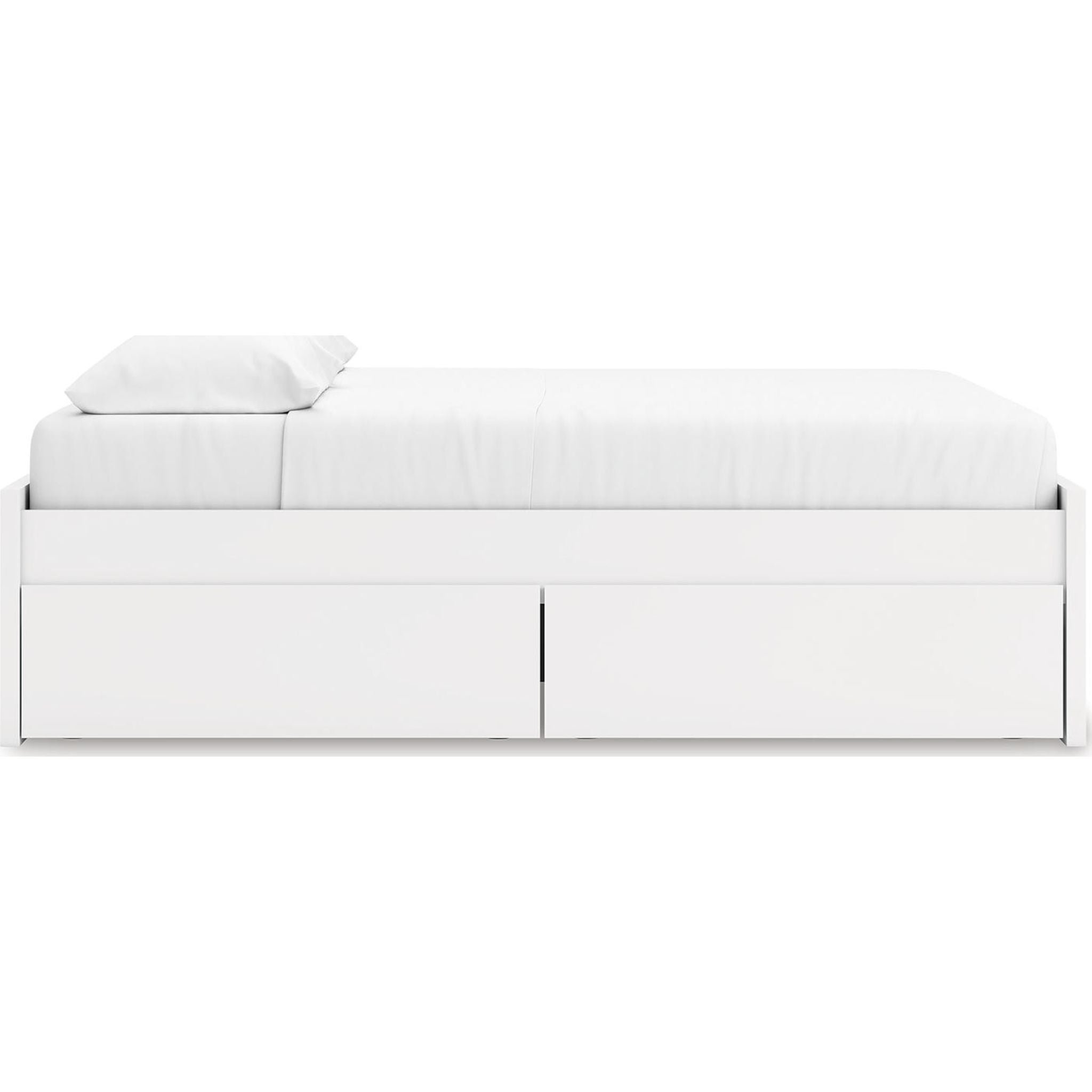 Lit de rangement Onita King - Blanc