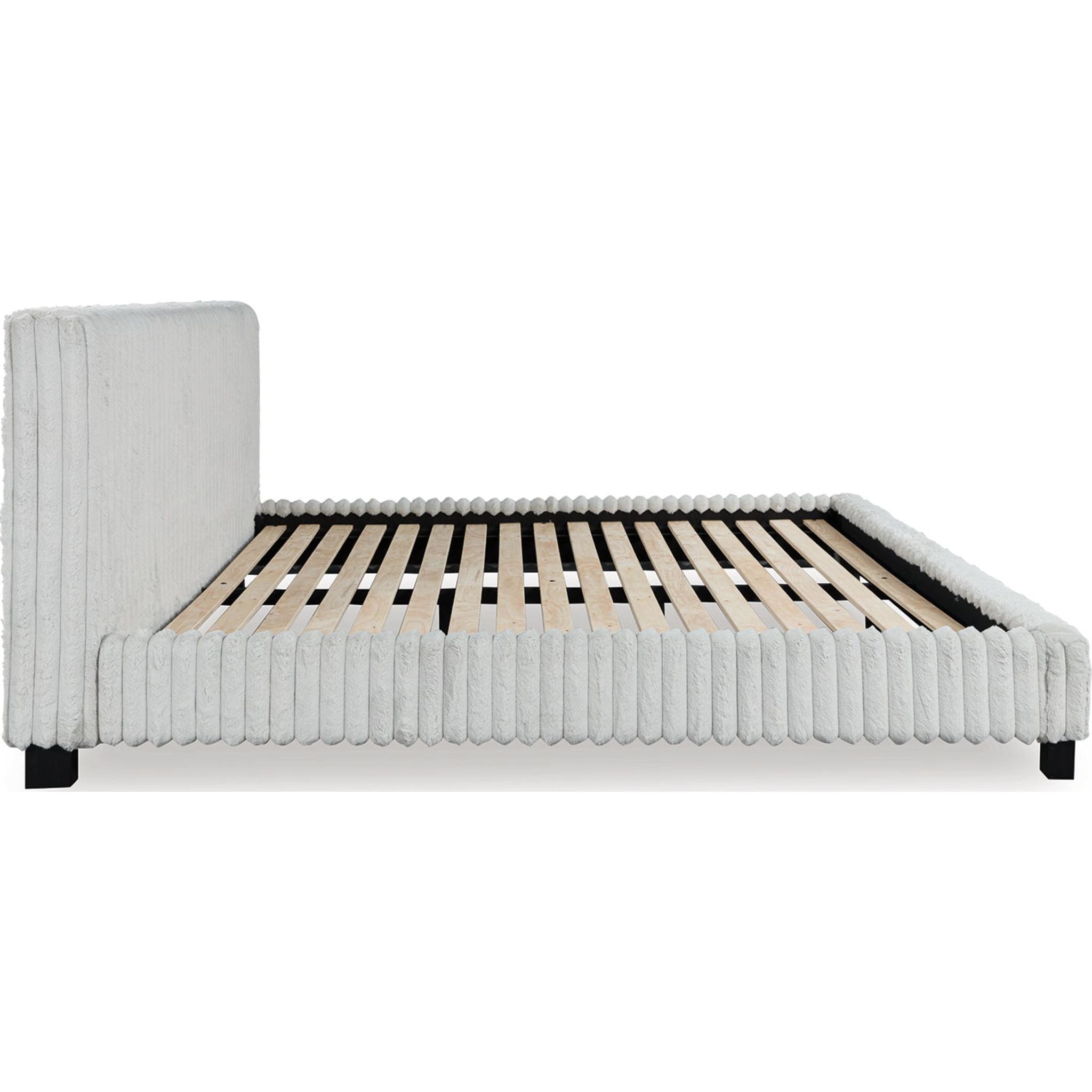 Lit rembourré Zuraleus King - Blanc