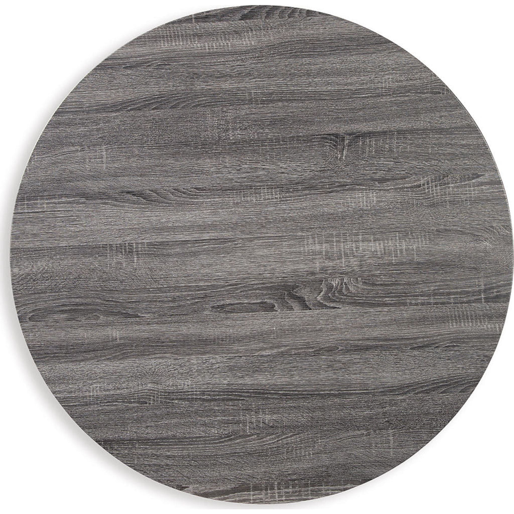 Table à manger Centiar - Gris/Noir - (D372-16)