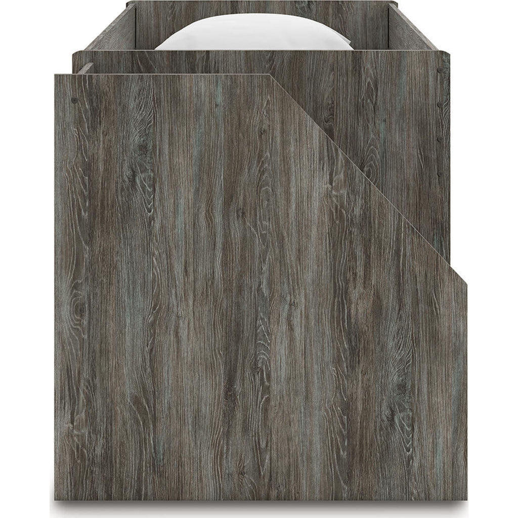 Lit mezzanine simple/double Frandern - Gris