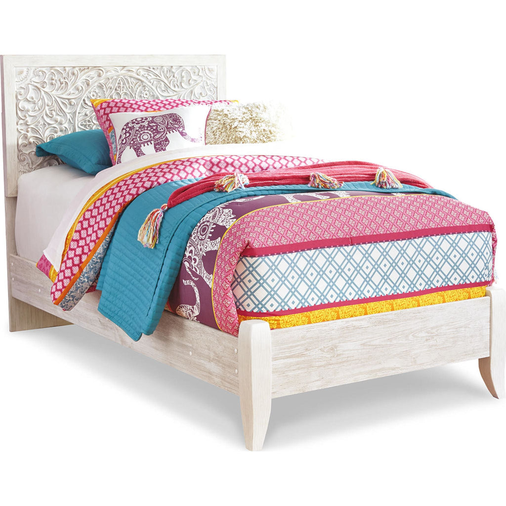 Lit jumeau Paxberry - Blanchi à la chaux