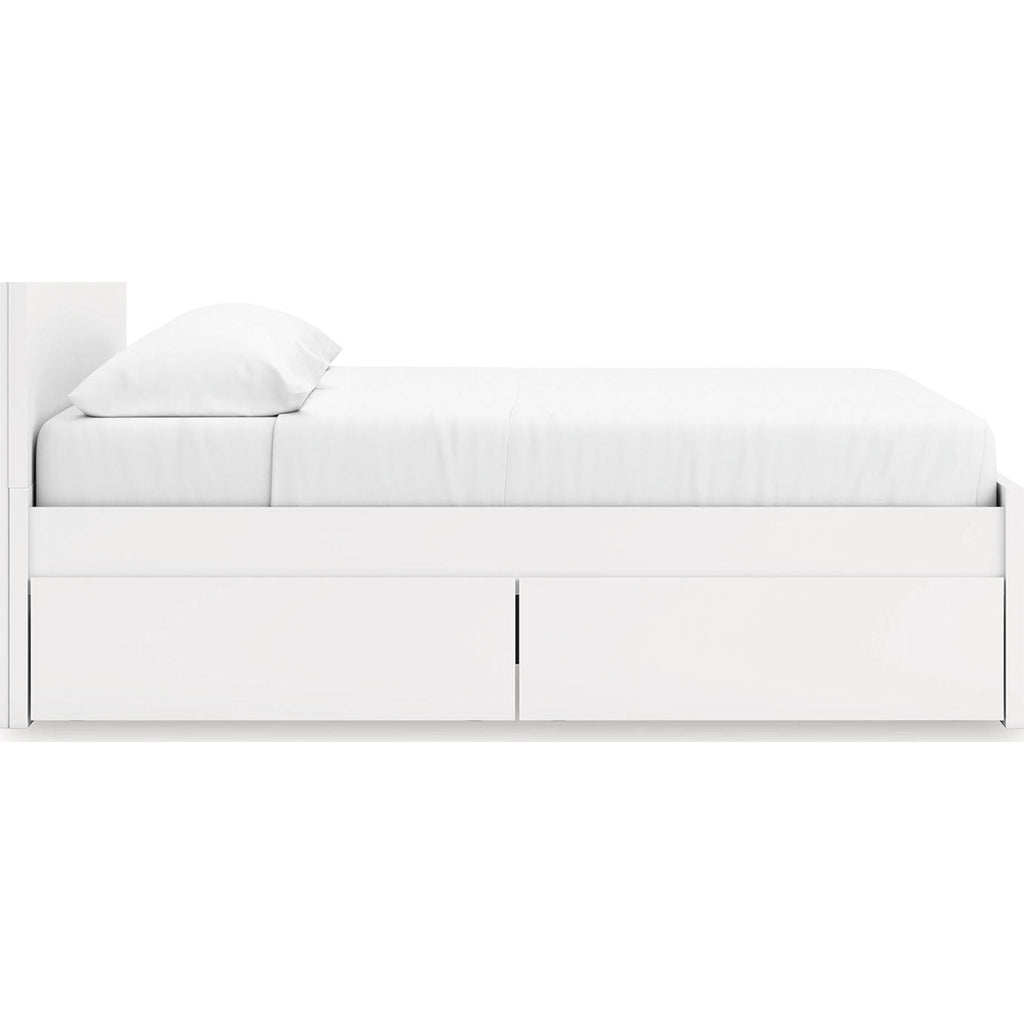 Lit de rangement Onita King - Blanc