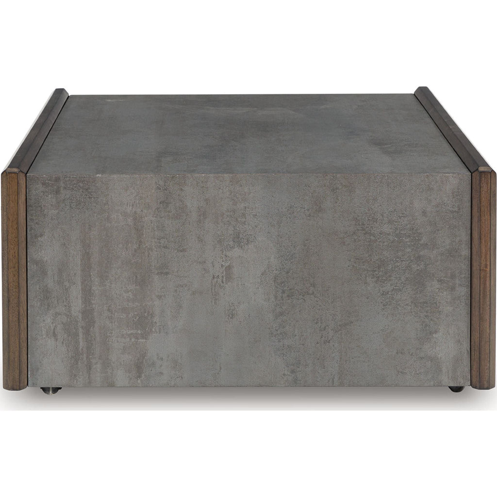 Table basse Kallenny - Marron/Gris