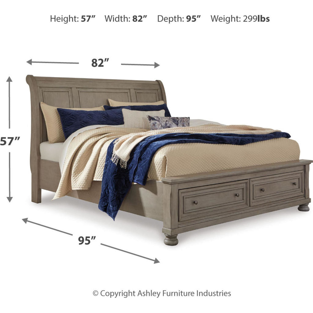 Lit de rangement Lettner