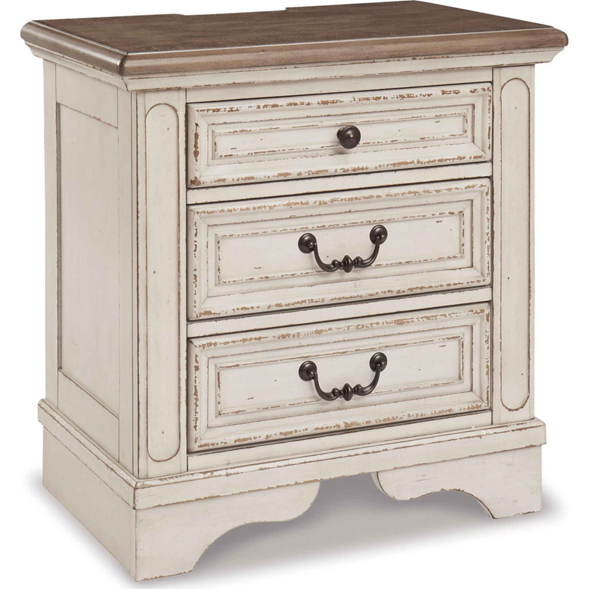 Table de chevet Realyn - Blanc