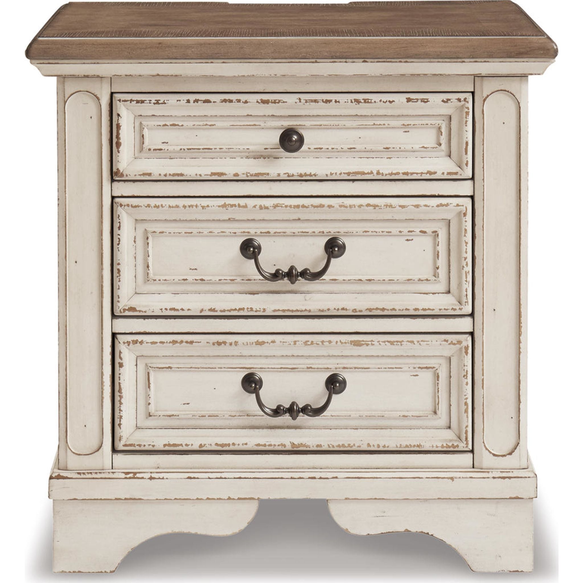 Table de chevet Realyn - Blanc