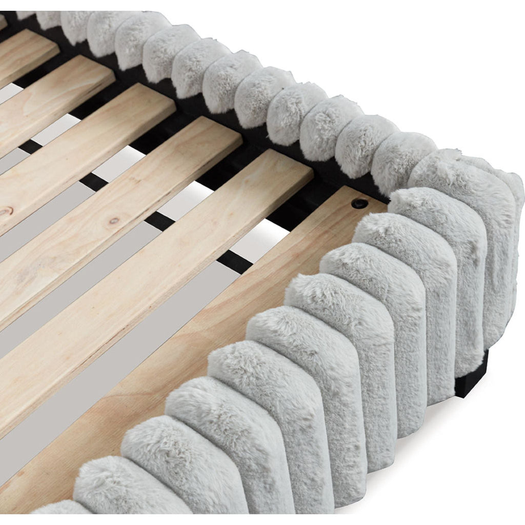 Lit rembourré Zuraleus King - Blanc