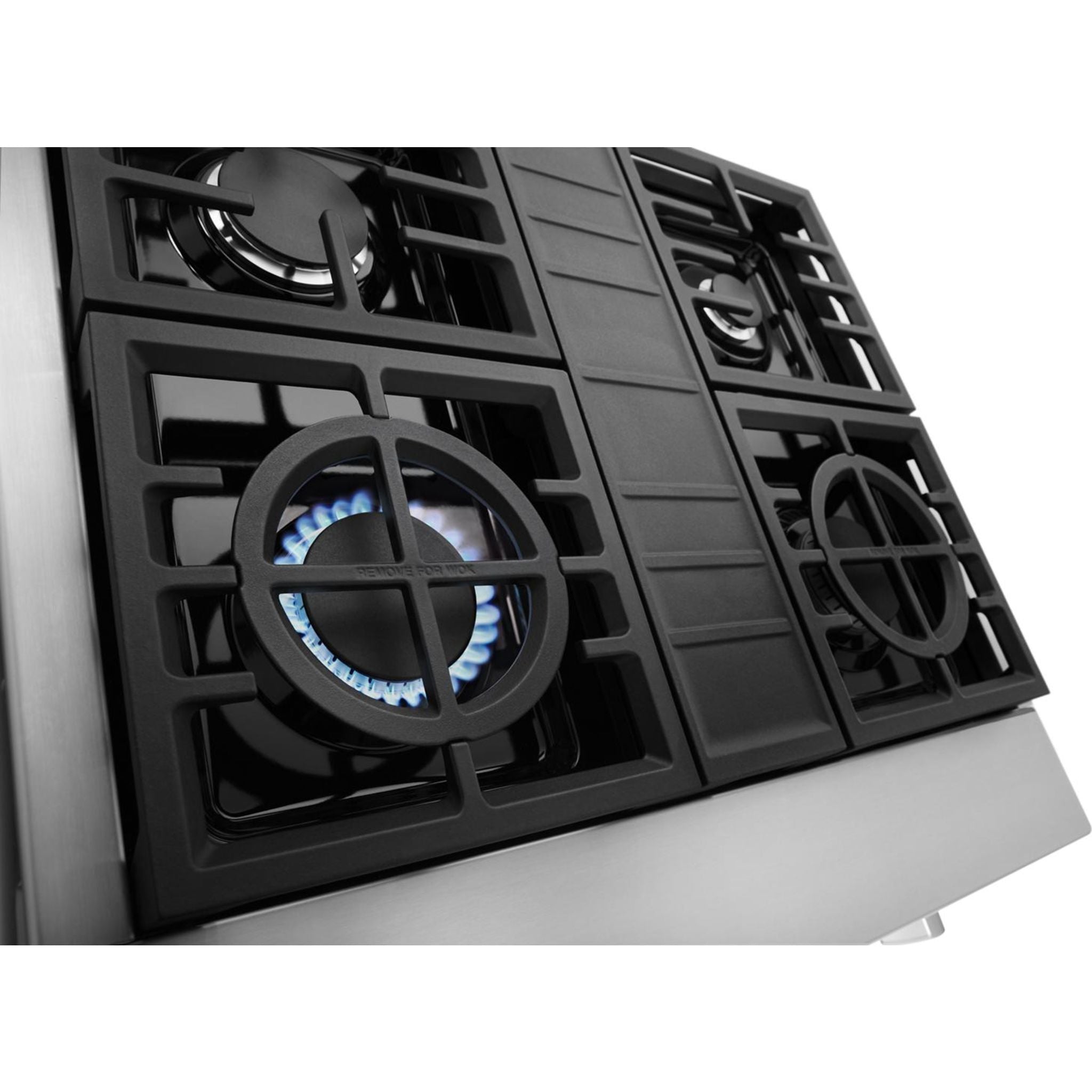 Table de cuisson à gaz KitchenAid 30 (KCGC500JSS) - Acier inoxydable