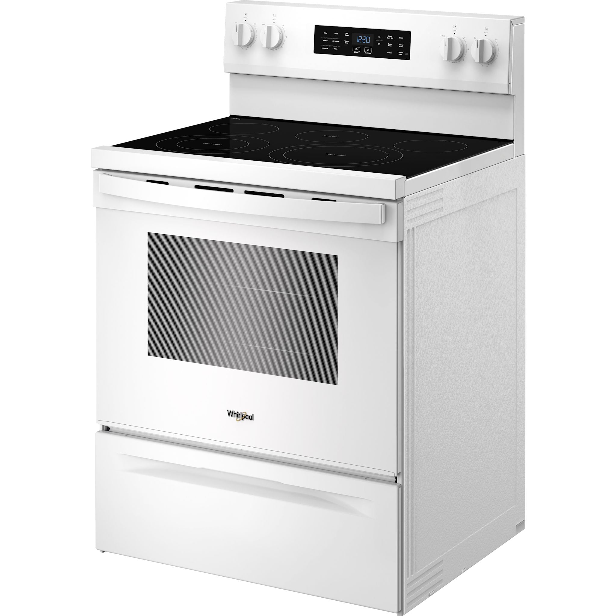 Cuisinière électrique Whirlpool 30 po (YWFES5730SW) - Blanc