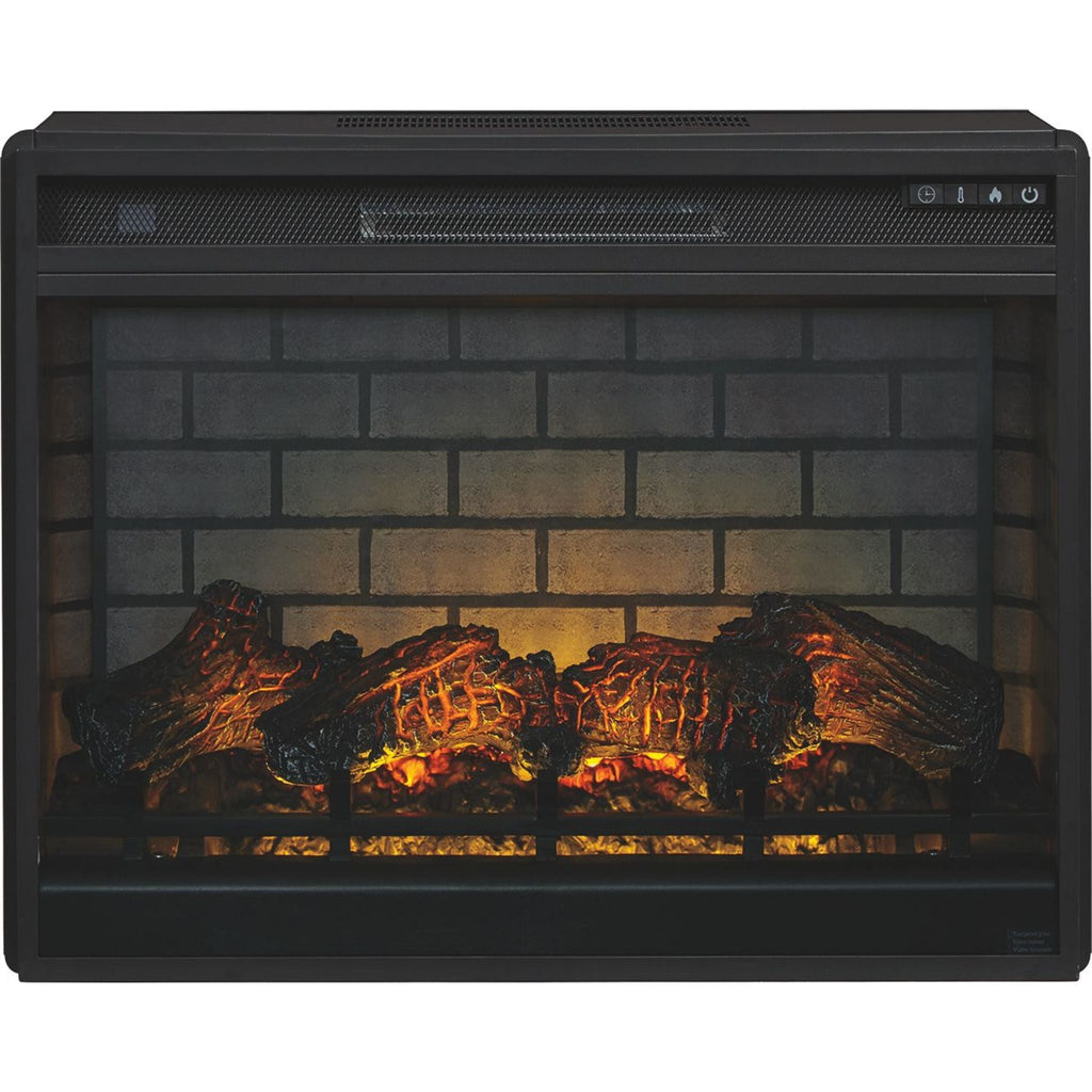 Accessoires de divertissement pour cheminée encastrable - Noir