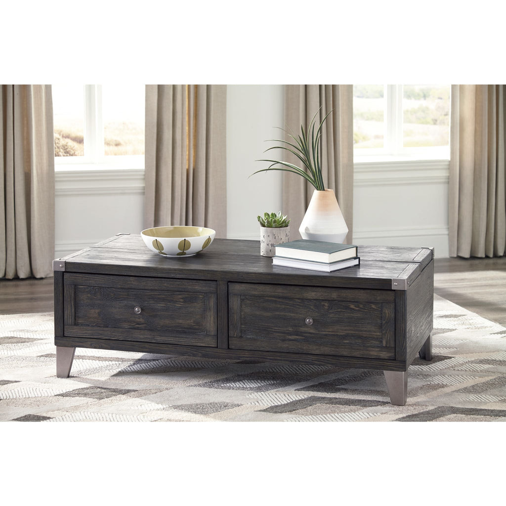 Table basse Todoe - Gris foncé