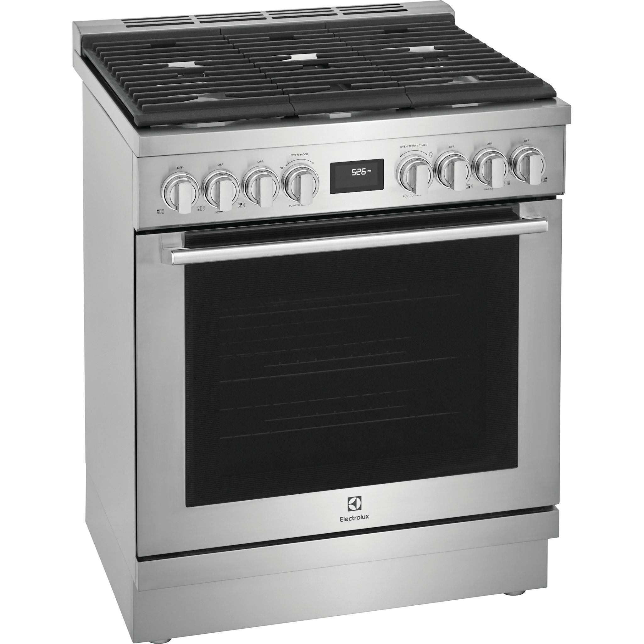 Cuisinière à gaz Electrolux 30 (ECFD3068AS) - Acier inoxydable