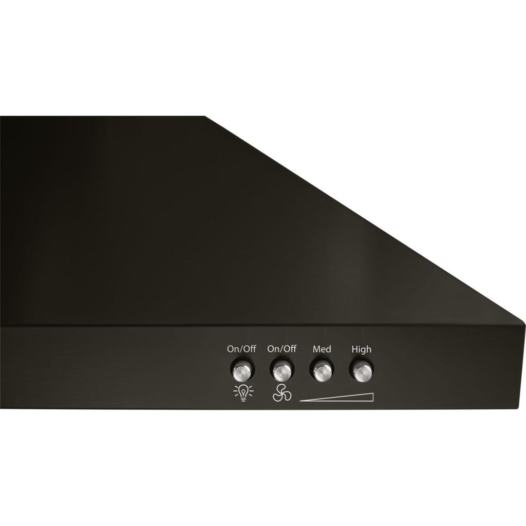 Hotte de cuisinière Whirlpool (WVW53UC6HV) - Acier inoxydable noir