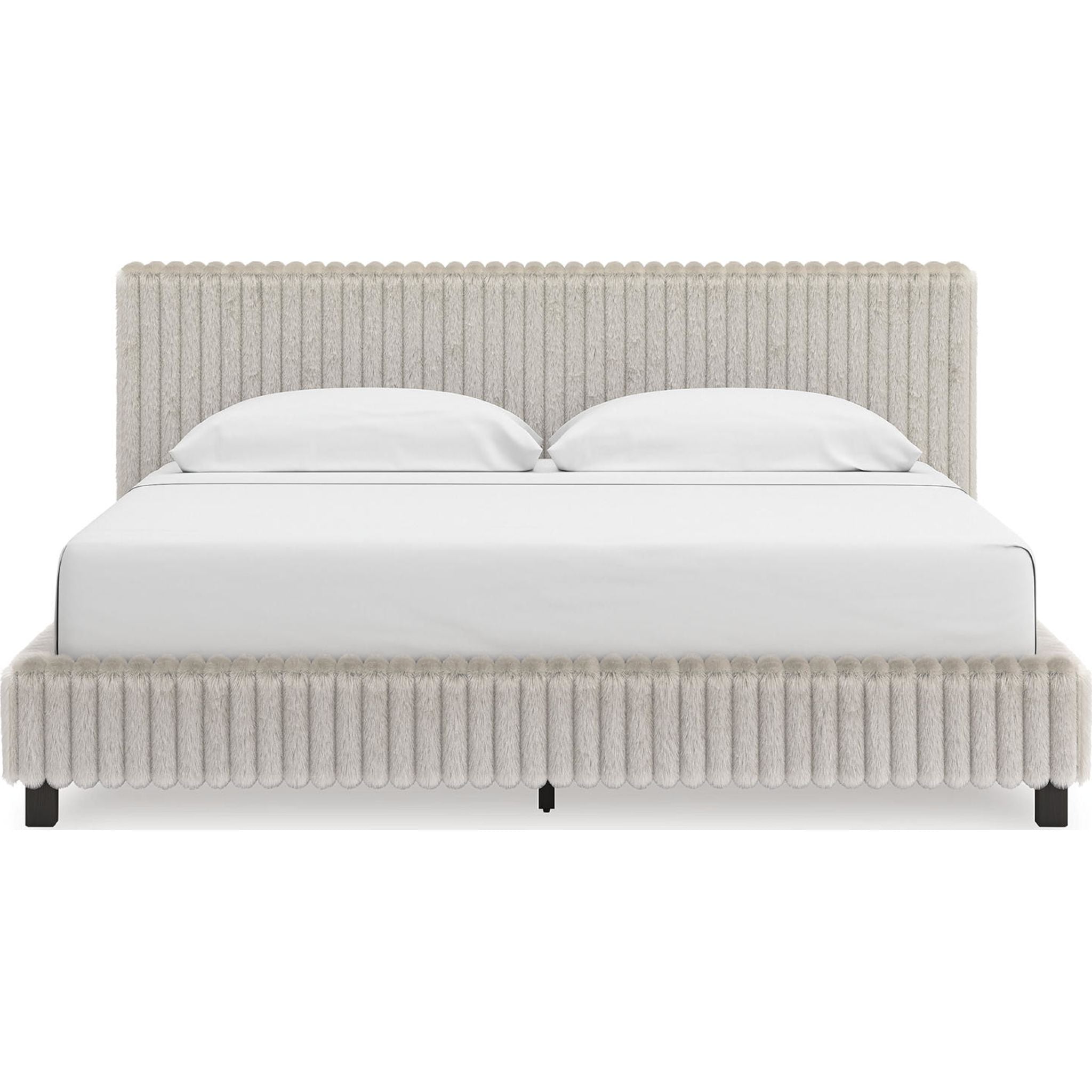 Lit rembourré Zuraleus King - Blanc