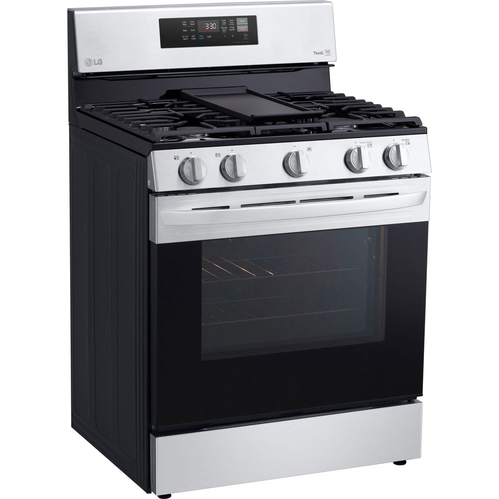 Cuisinière à gaz LG (LRGL5823S) - Acier inoxydable
