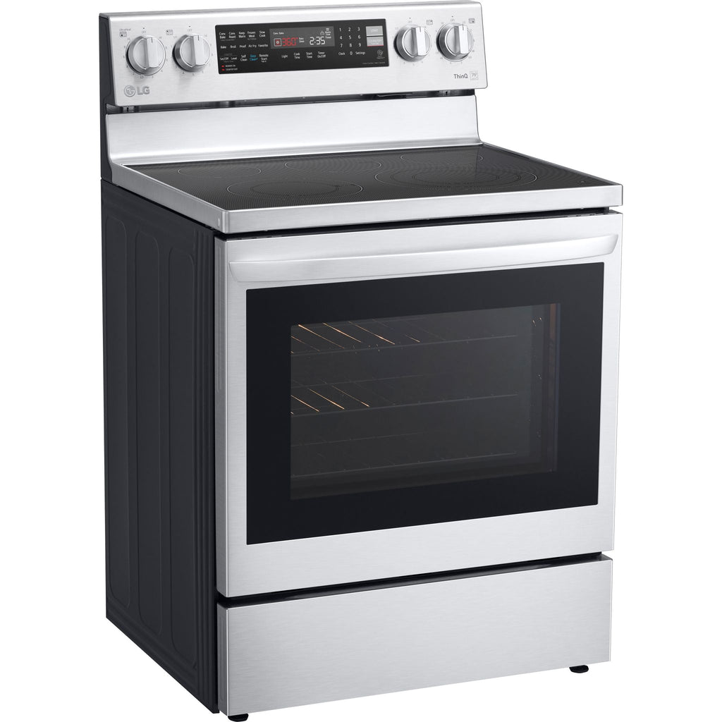 Cuisinière autonettoyante LG (LREL6325F) - Acier inoxydable