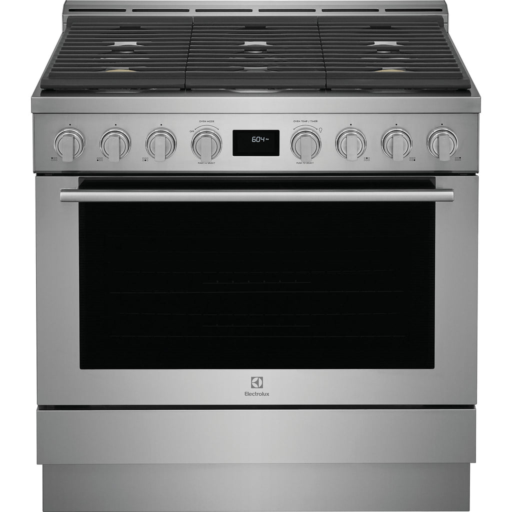 Cuisinière à gaz Electrolux (ECFG3668AS) - Acier inoxydable