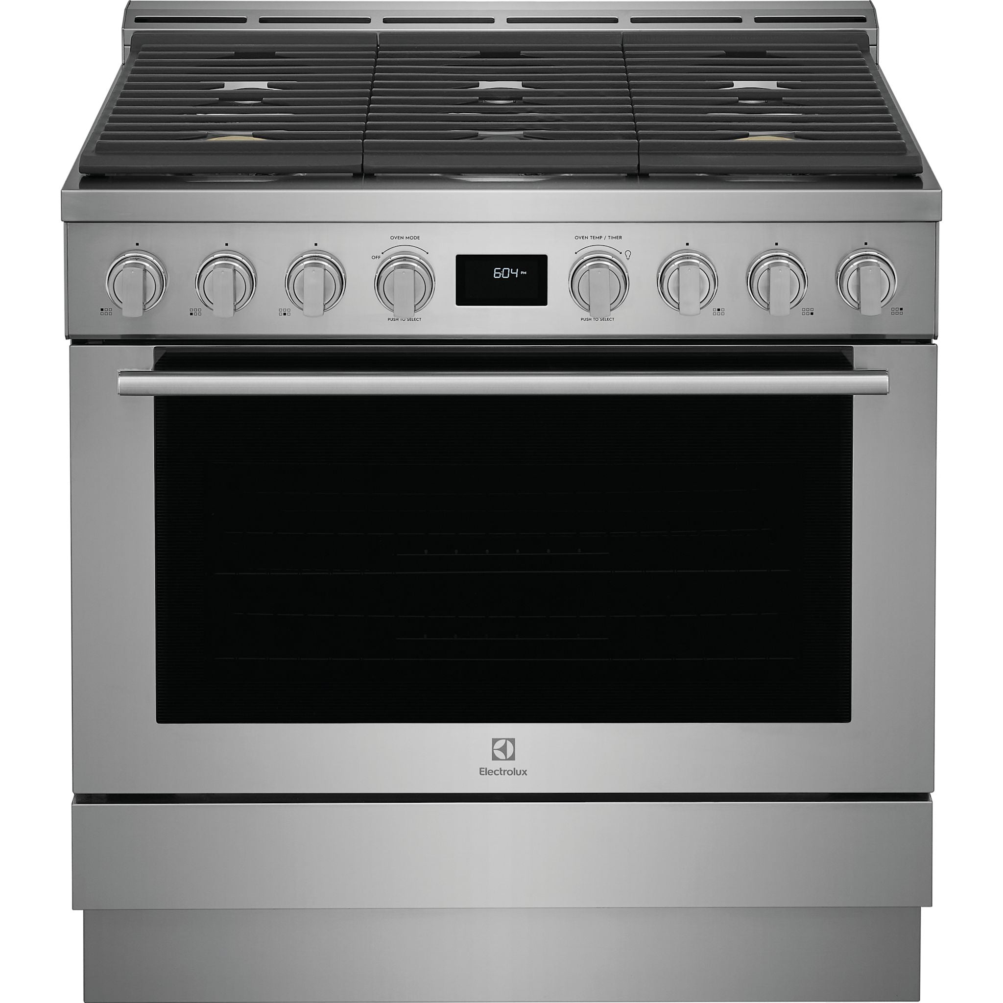 Cuisinière à gaz Electrolux (ECFG3668AS) - Acier inoxydable