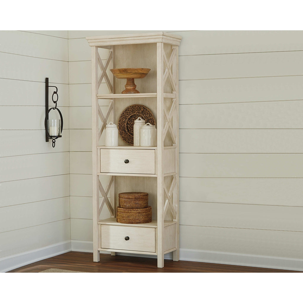 Vitrine Bolanburg - Blanc antique - (D647-76)