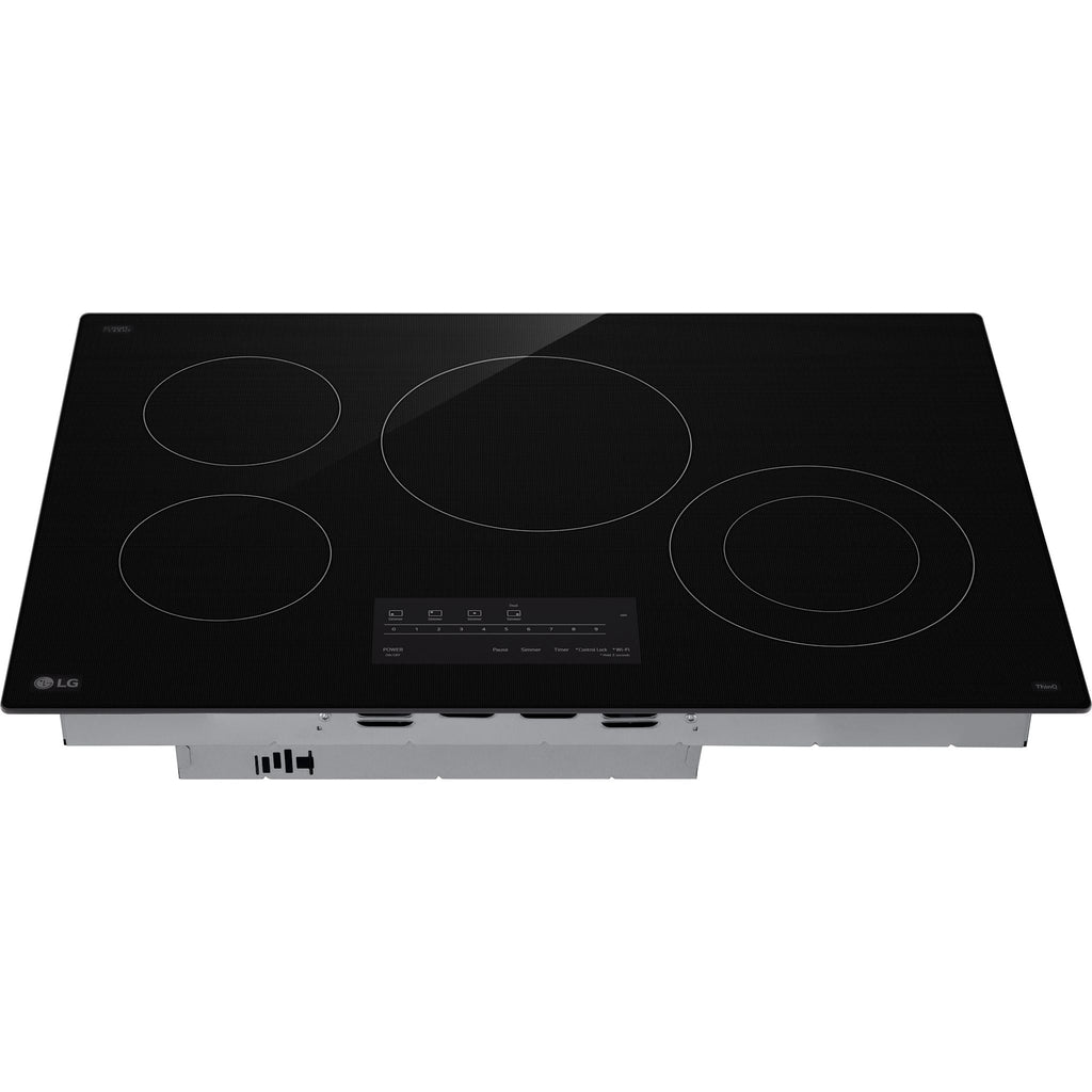 Table de cuisson à induction LG 30 (CBEW3013BE) - Vitrocéramique noire