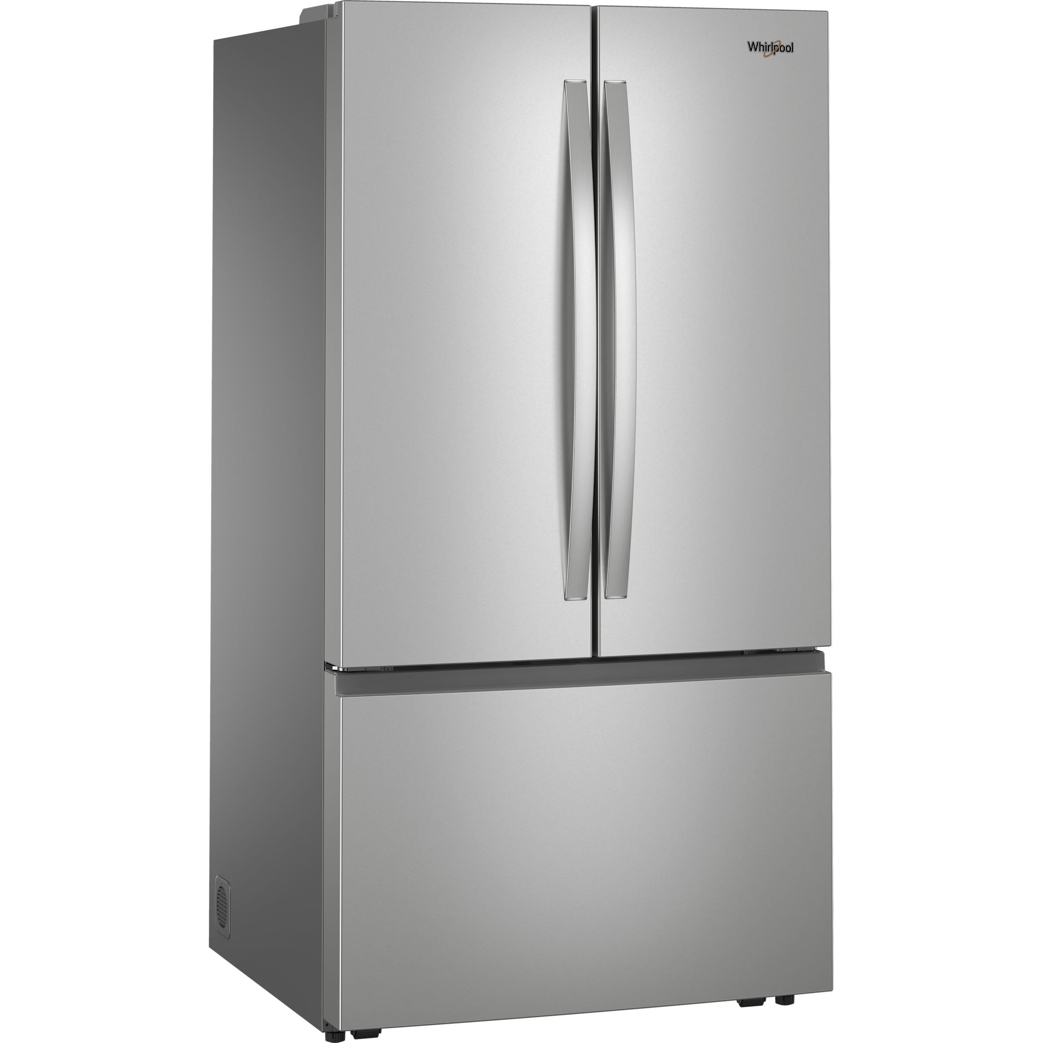 Réfrigérateur à portes françaises Whirlpool (WRFF3336SZ) - Acier inoxydable résistant aux traces de doigts
