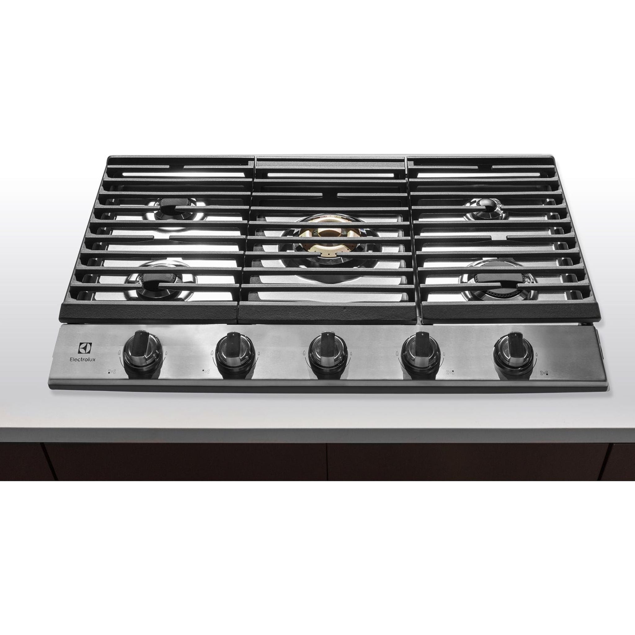 Table de cuisson à gaz Electrolux 36 (ECCG3668AS) - Acier inoxydable