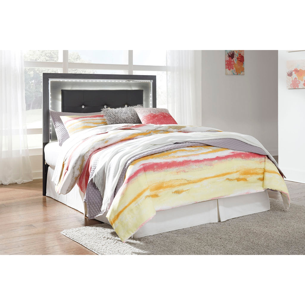 Tête de lit rembourrée Lodanna - Gris