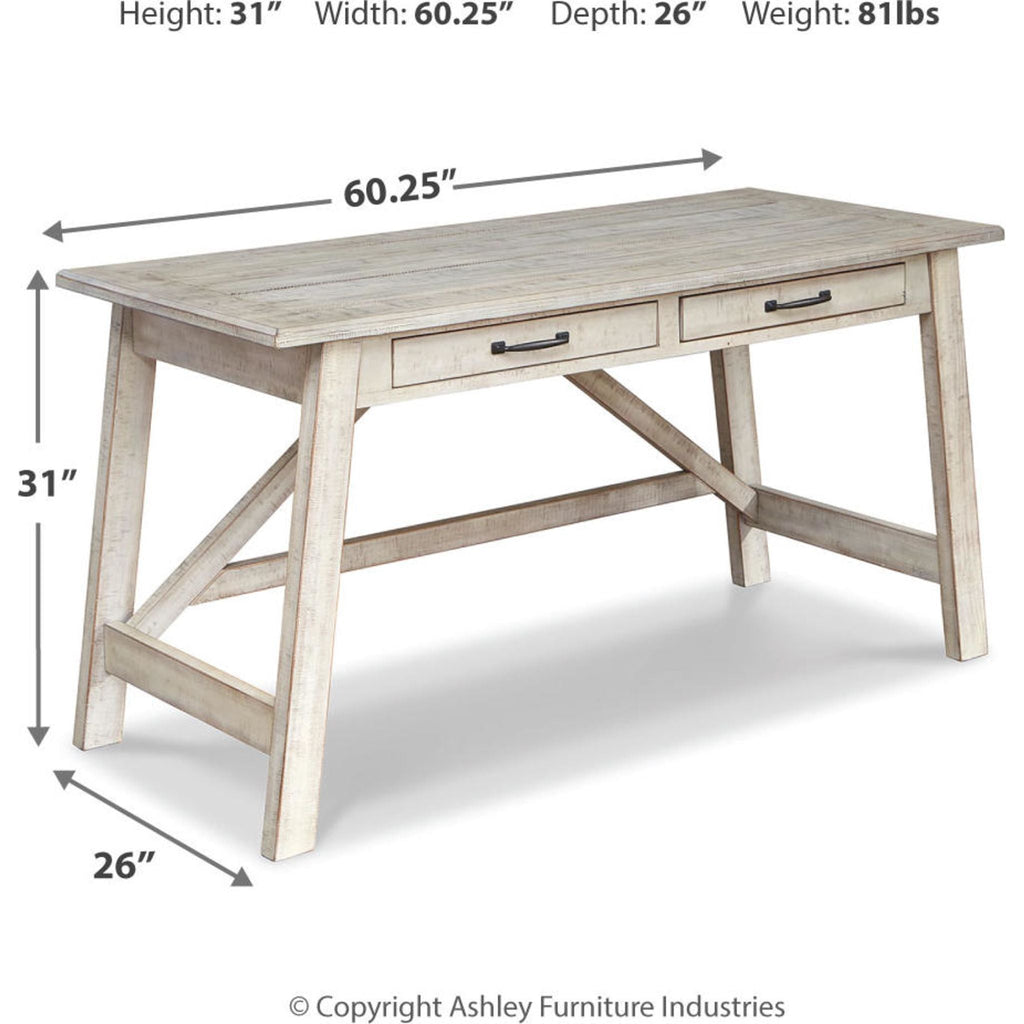 Bureau Carynhurst - Blanchi à la chaux